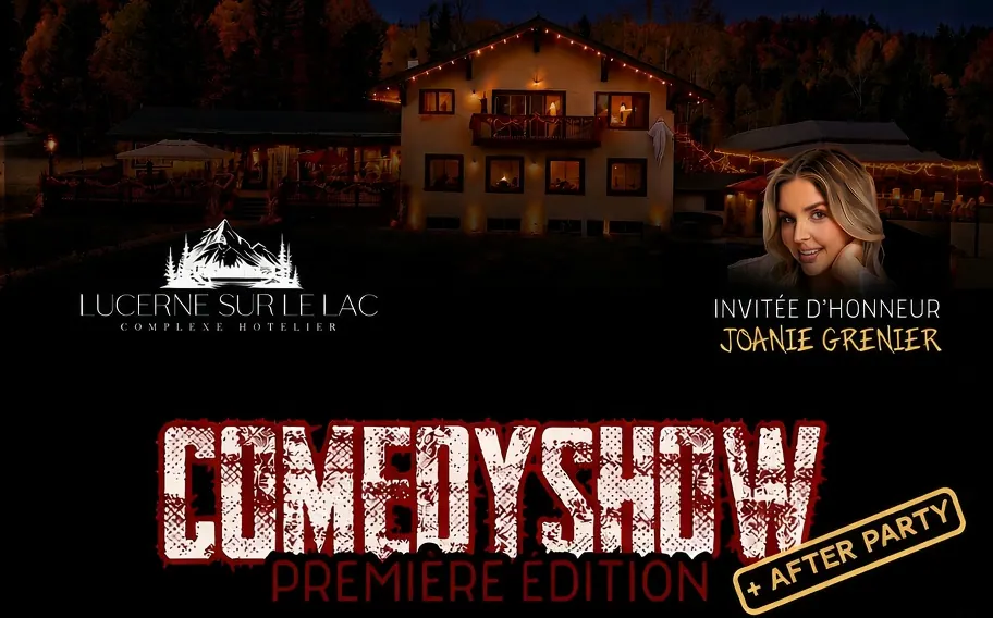 Affiche — Comedy show, 30 octobre