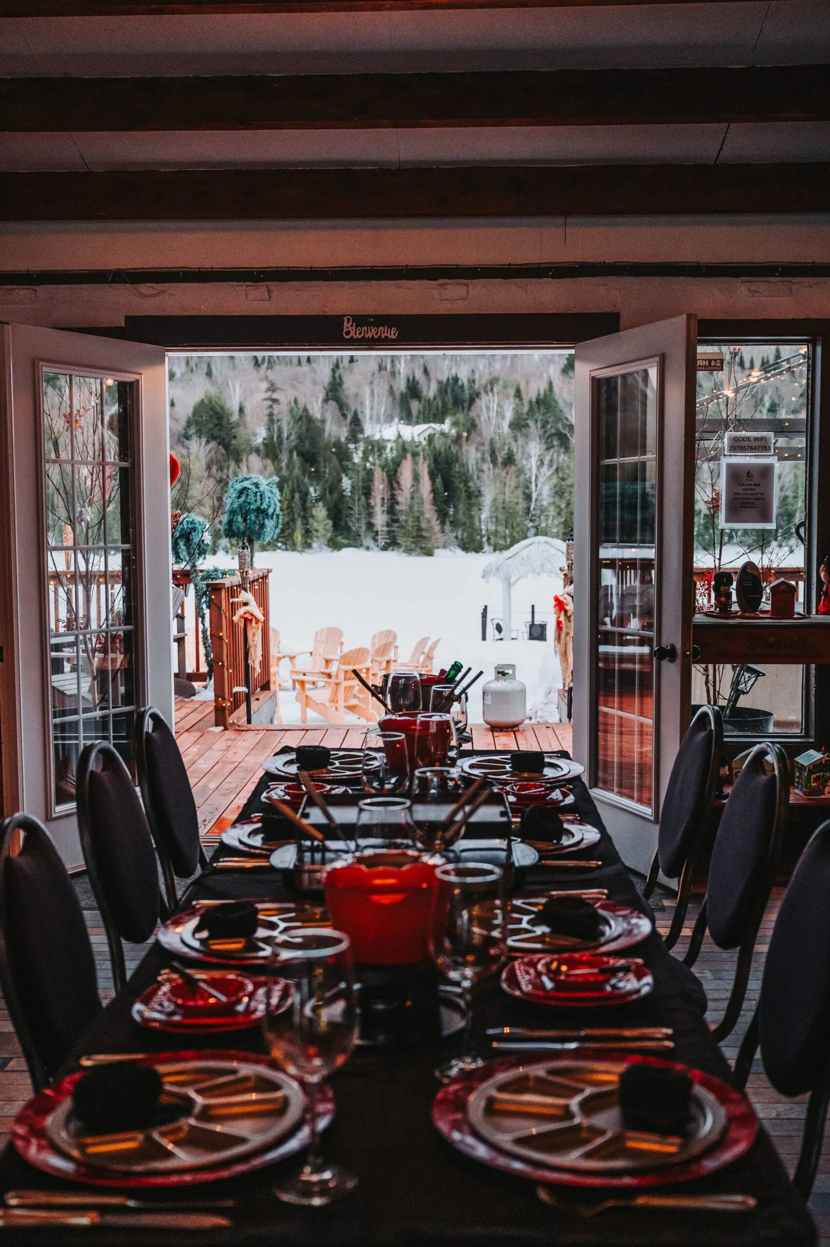 Salle à manger intérieure — photo 11