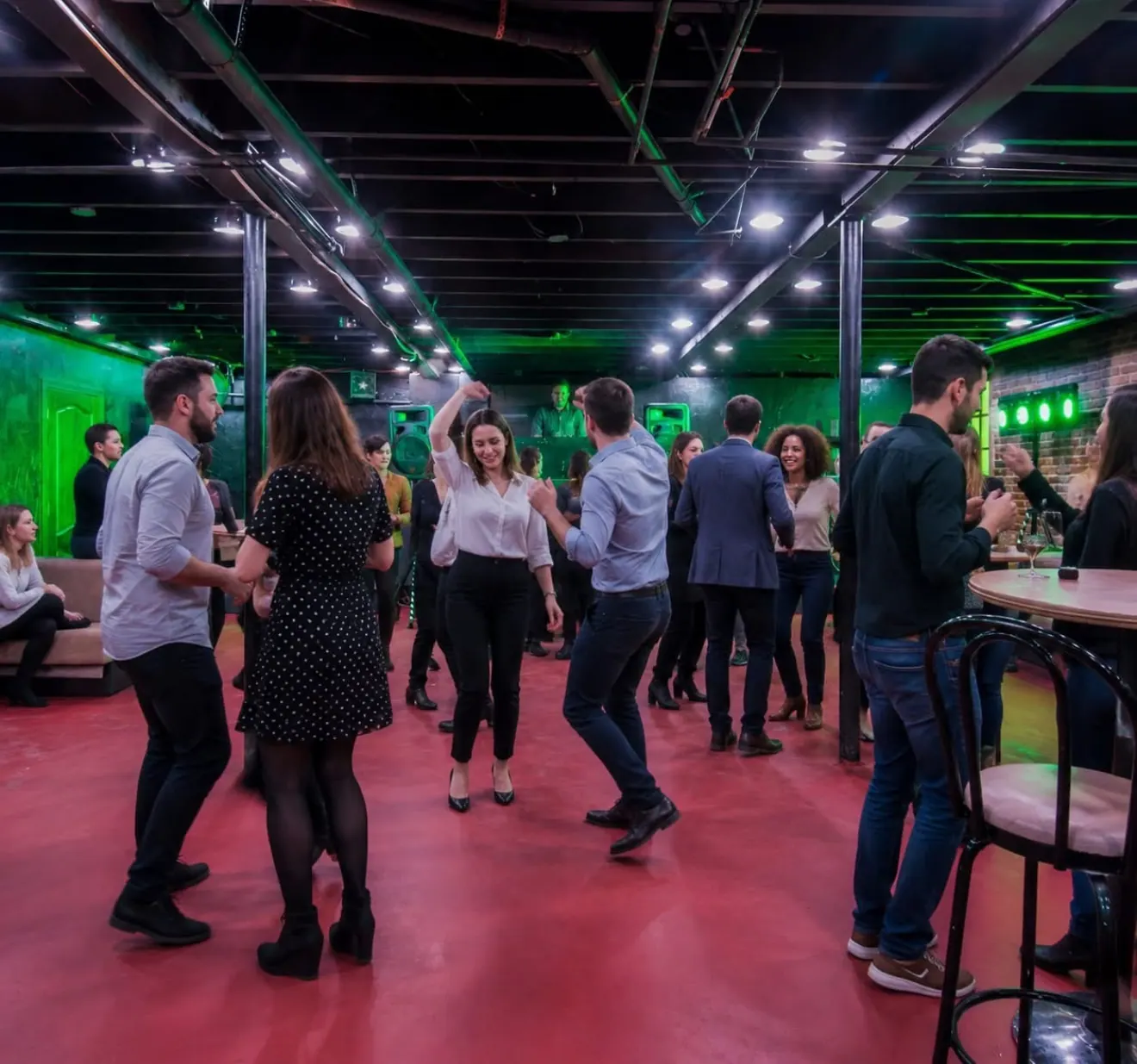 Staff party — discothèque